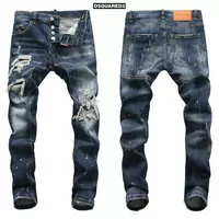 new homem jeans dsquared2 best price big hole
